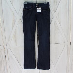 Gap Womens Low Rise Perfect Boot Cut Jeans 24 Dark Wash